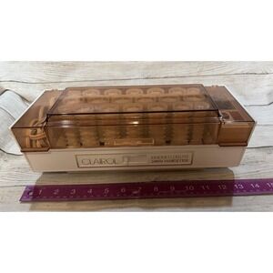 Vintage Clairol Kindness Deluxe K-400S 3Way Hairsetter Curlers Tested & Works